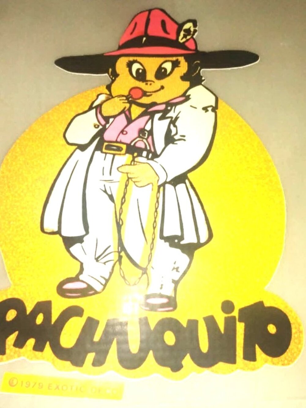 Vintage "PACHUQUITO" - IRON ON TRANSFER - Heat Transfer